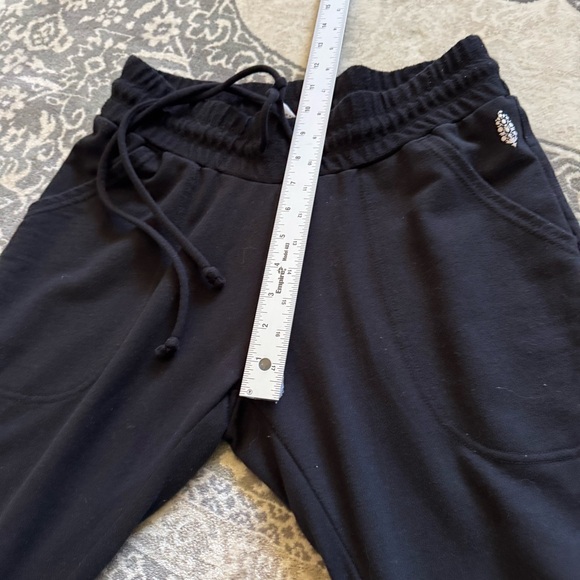 Free People Movement Sunny Skinny Jogger In Black Drawstring Lounge Pants - Picture 9 of 12
